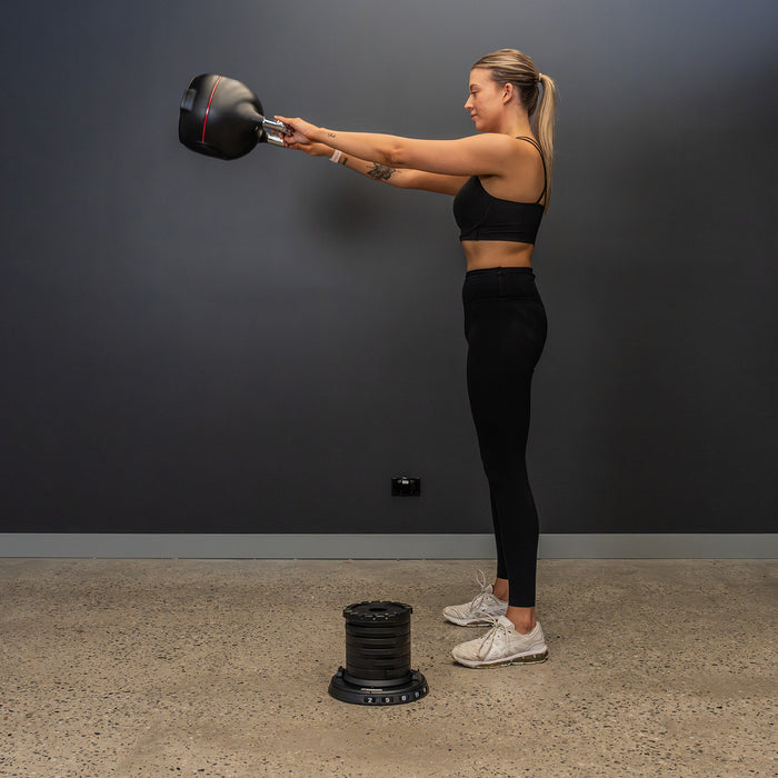 CORTEX 7-in-1 RevoLock Quick Adjust 20kg Kettlebell