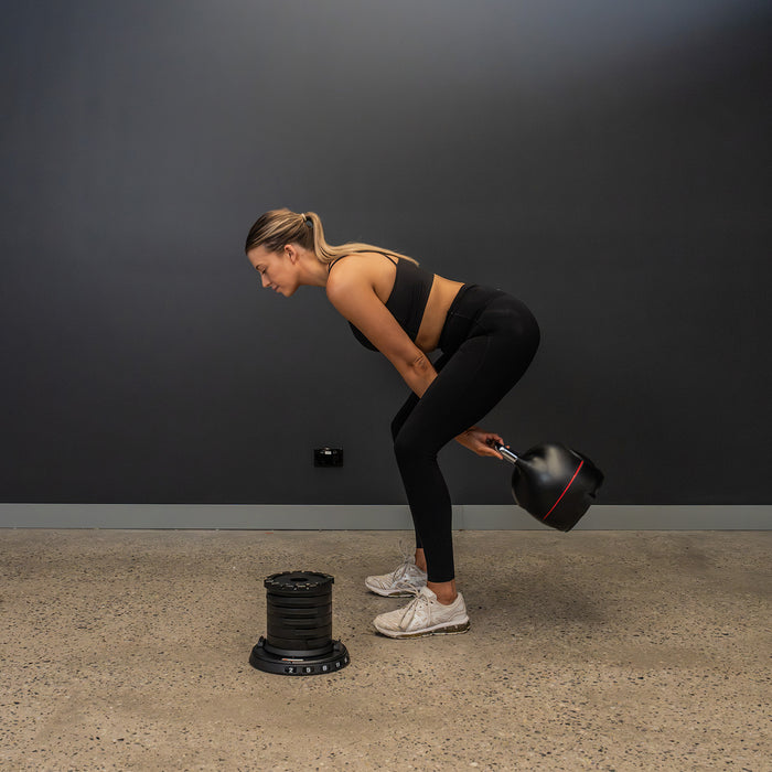 CORTEX 7-in-1 RevoLock Quick Adjust 20kg Kettlebell