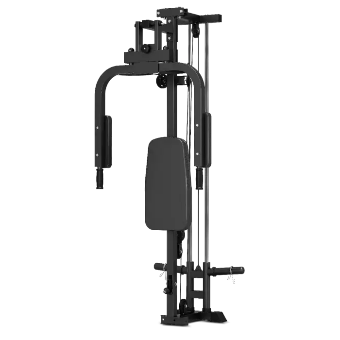 Cortex SM-25 6-In-1 Power Rack with Smith & Cable Machine + BN-9 Bench + Ultimate Olympic Bumper Weight Plate & Barbell Package