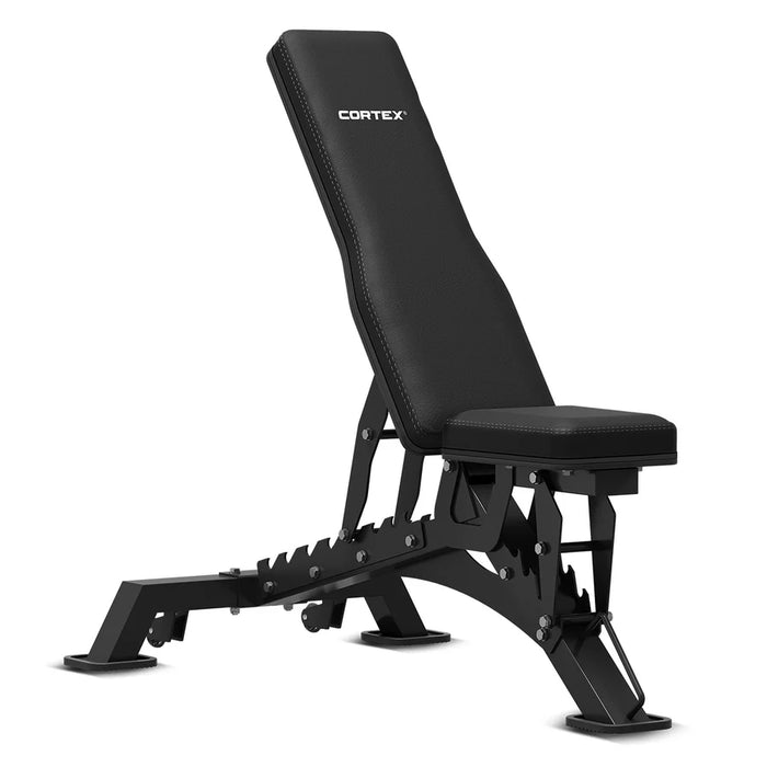 CORTEX SM-26 6-In-1 Power Rack with Smith & Cable Machine + BN-9 Bench + 100Kg Olympic Tri-Grip Weight Plate & Barbell Package