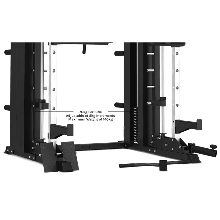 Cortex SM-26 Power Rack with Dual Stack Smith and Cable Machine