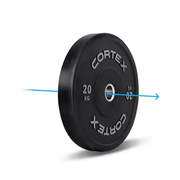 Cortex SR3 Squat Rack with 100kg Olympic Bumper Weight, BN-9 Bench and Barbell