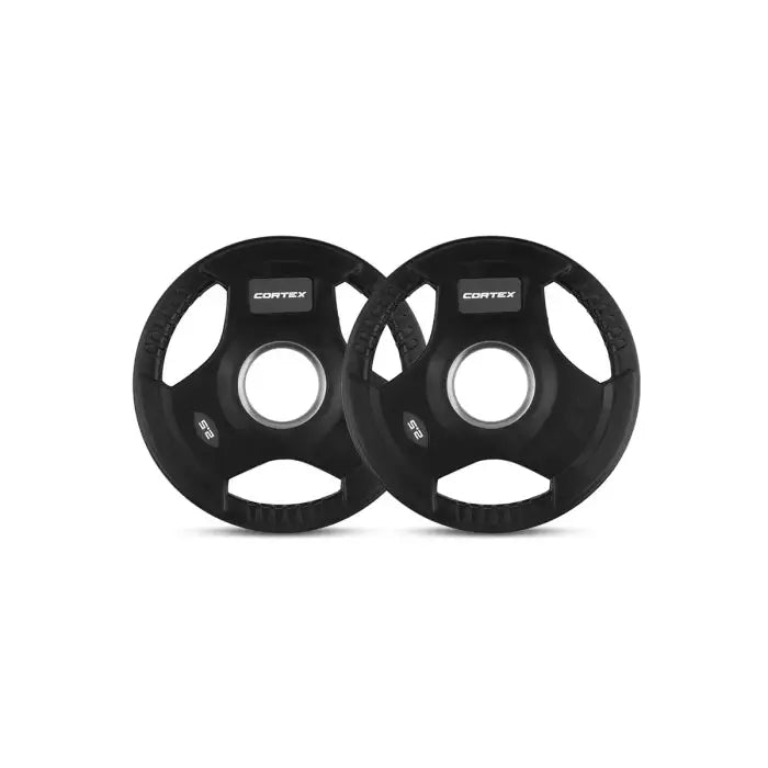 Cortex 145kg Tri-Grip Olympic Plate Set