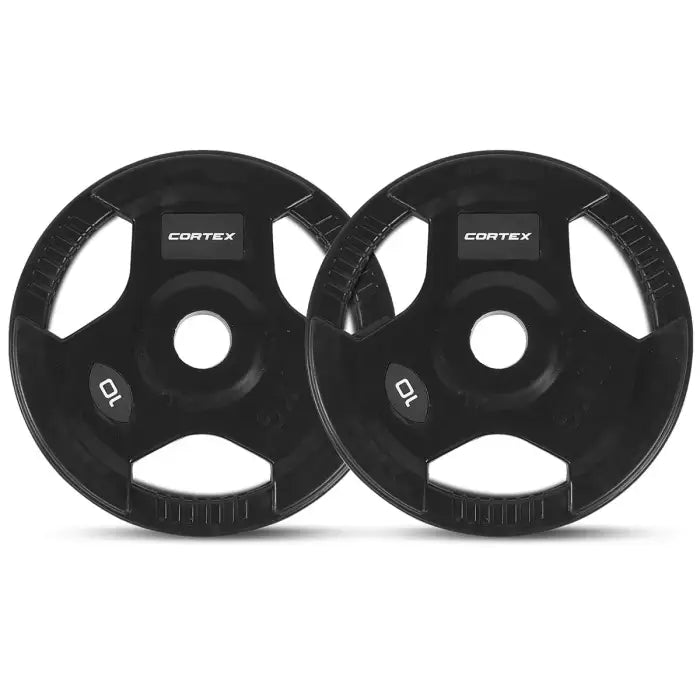 Cortex 145kg Tri-Grip Olympic Plate Set