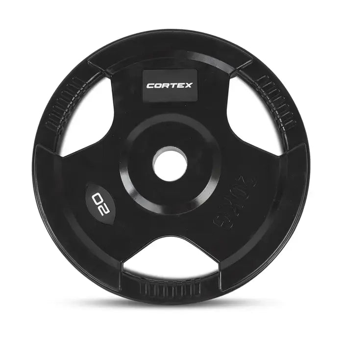 Cortex 145kg Tri-Grip Olympic Plate Set