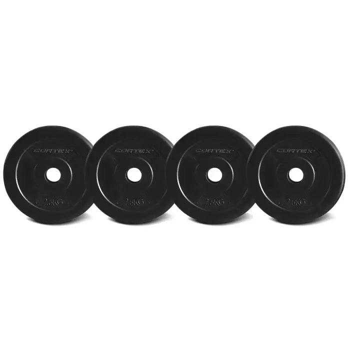 Cortex WP12 2.25KG EnduraShell Weight Plate 25mm (4 Pack)