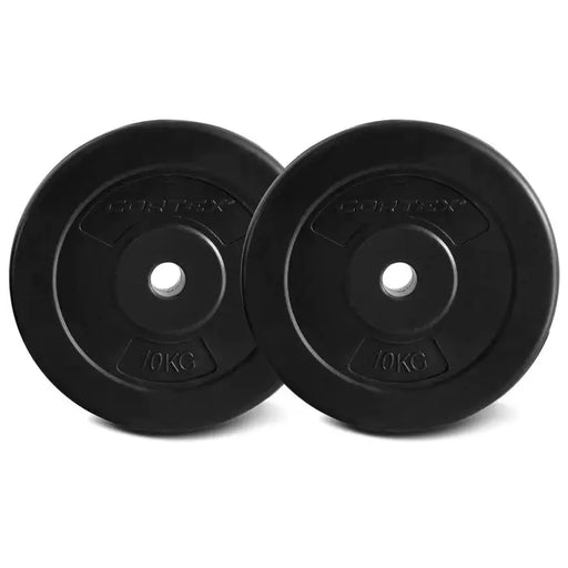 Cortex WP15 10KG EnduraShell Weight Plate 25mm (2 Pack)