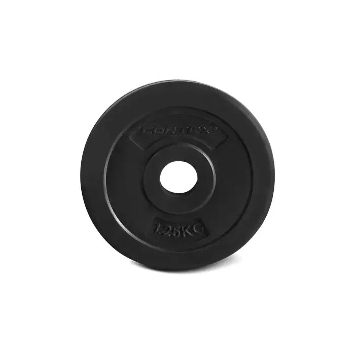 Cortex 90kg EnduraShell Weight Plates Set with Bars and Stand