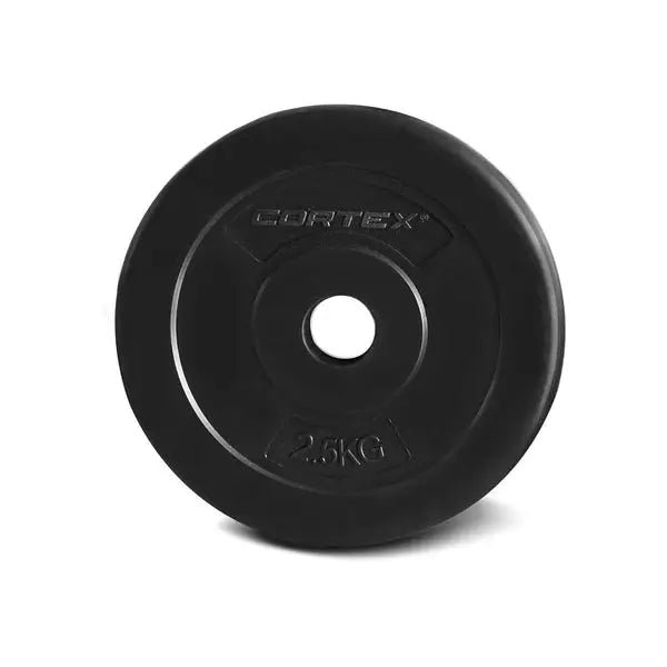 Cortex 40kg EnduraCast Weight Plate Set with Tri Bar