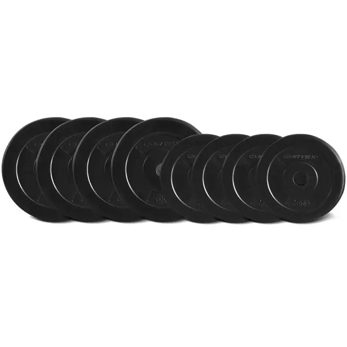 35kg EnduraCast Weight Plates with Dumbbell Bars