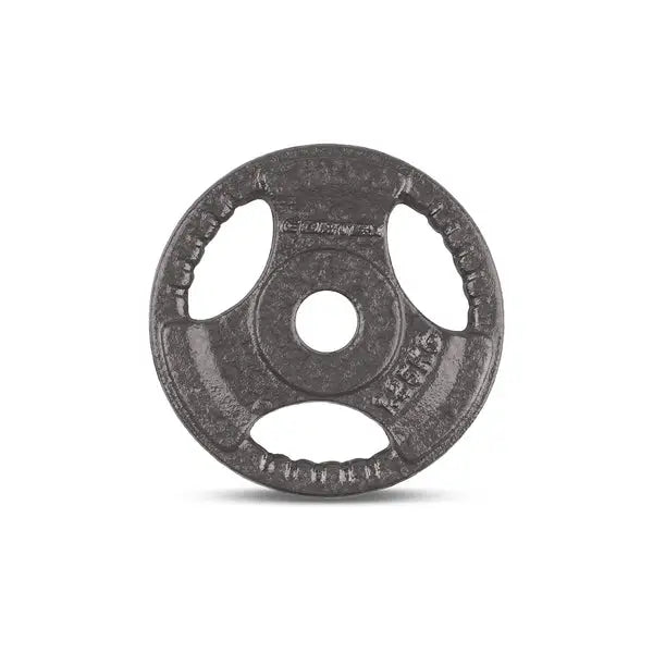 35KG Cast Iron Tri-Grip Weight Set