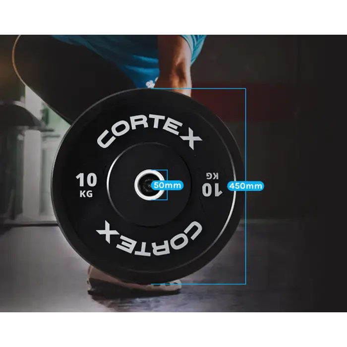 Cortex Starter 90kg Bumper Plate V2 Package