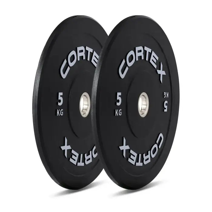 Cortex 70kg Black Series V3 Bumper Plate Set