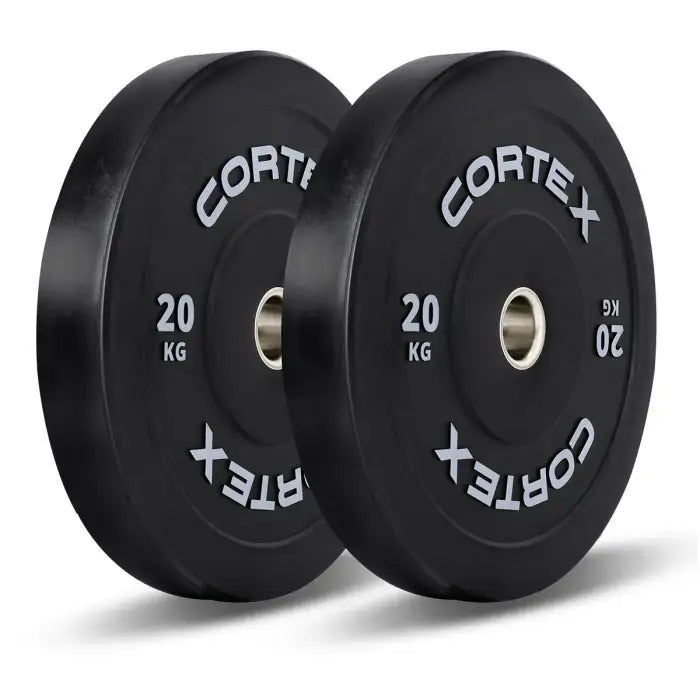 Cortex 70kg Black Series V3 Bumper Plate Set