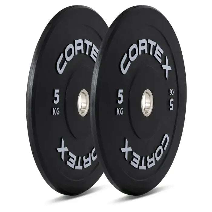 CORTEX 100kg Black Series V3 Bumper Plate Set