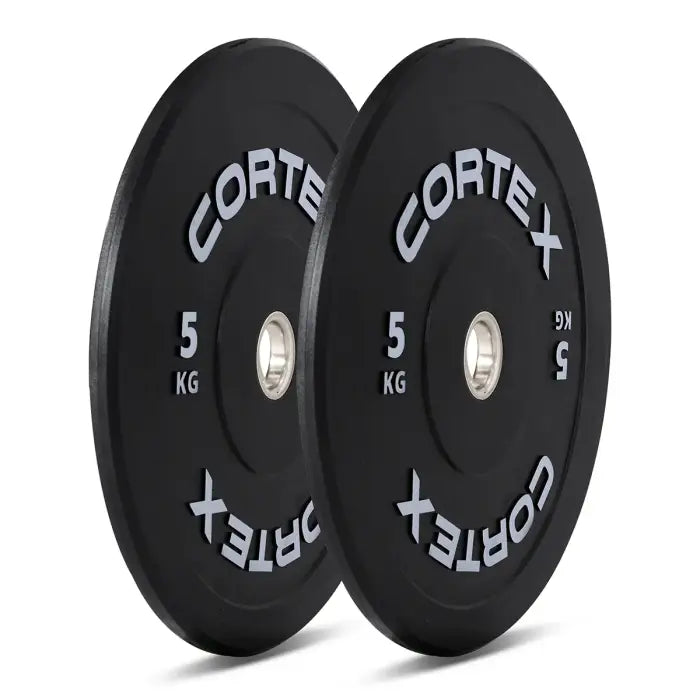 Cortex 75kg Black Series V3 Bumper Plate Set with ATHENA100 Barbell