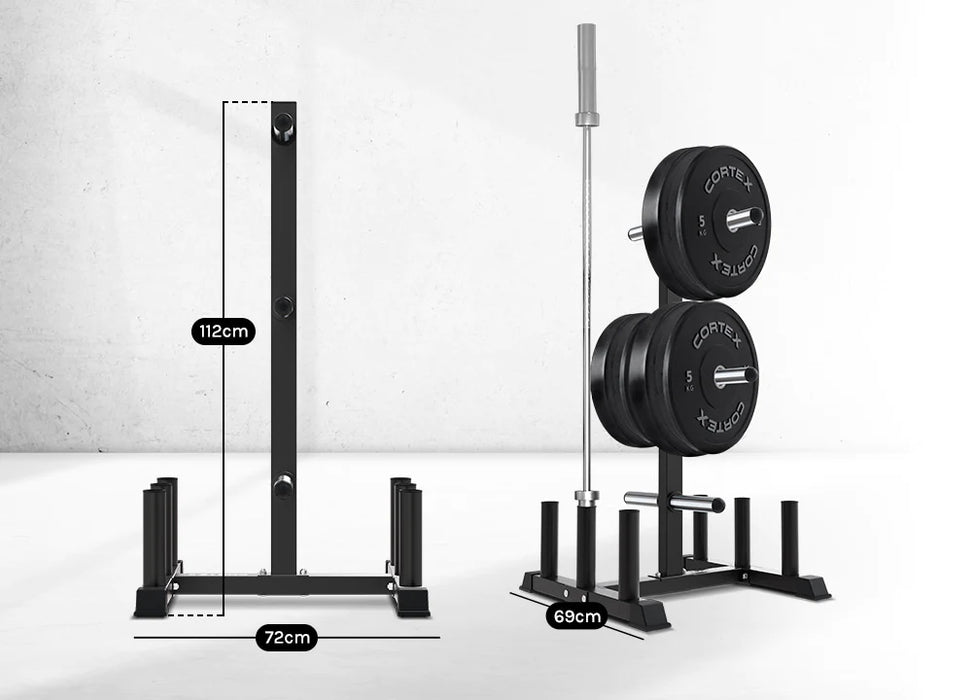 Lifespan Fitness Cortex Olympic Weight Tree and Barbell Holder