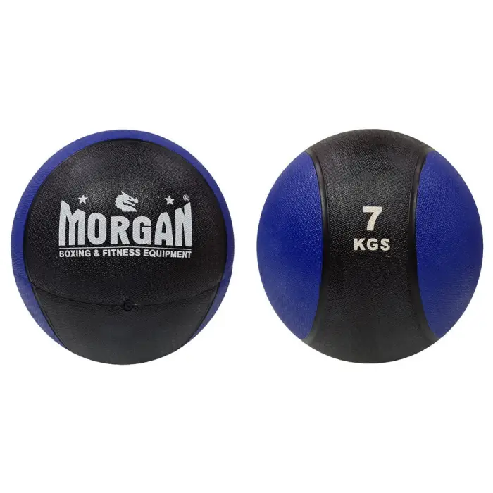 Morgan 2-Tone Commercial Rubber Medicine Ball Set of 5 (3 + 4 + 5 + 7 + 10kg)