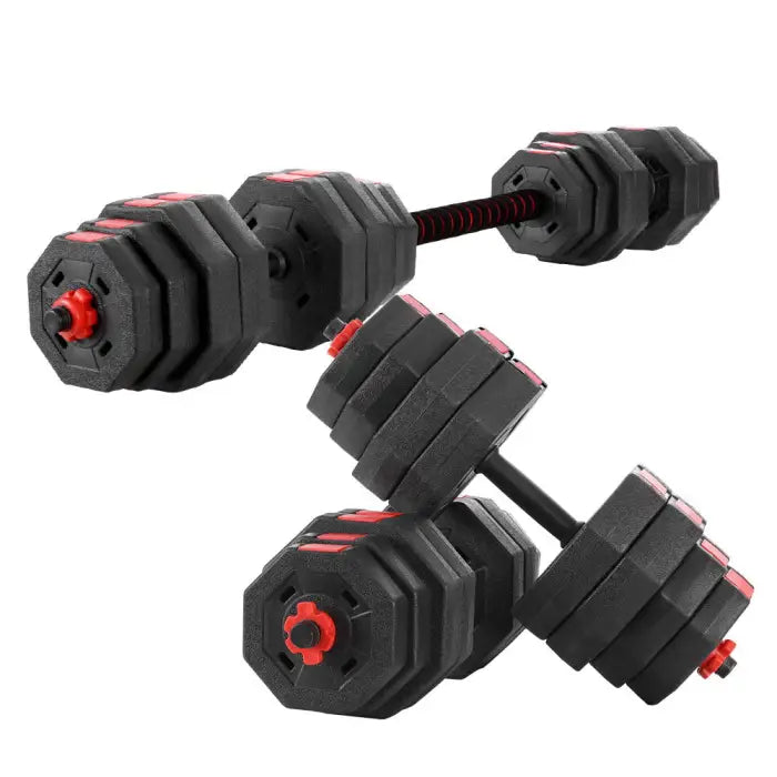 40kg 2-in-1 Dumbbell Barbell Set