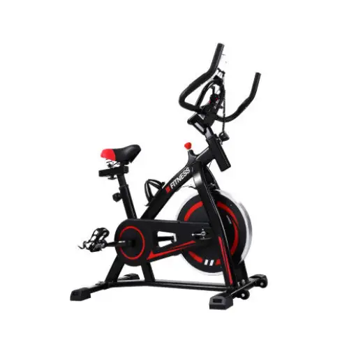 Heavy Duty Adjustable Spin Exercise Bike with Holder