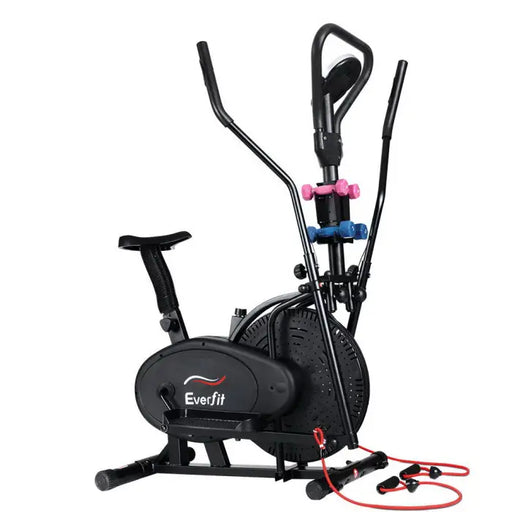 Everfit 6 in 1 Cross Trainer and Elliptical Bike with LCD Screen