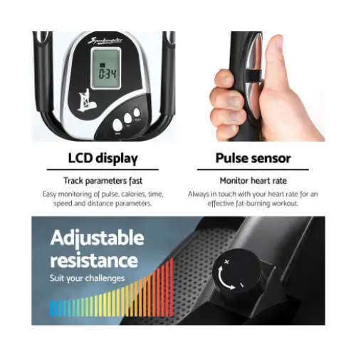 Everfit Elliptical Cross Trainer and Exercise Bike Combo