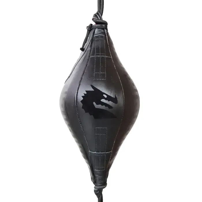 Morgan B2 Bomber Leather Floor to Ceiling Ball + Adjustable Straps