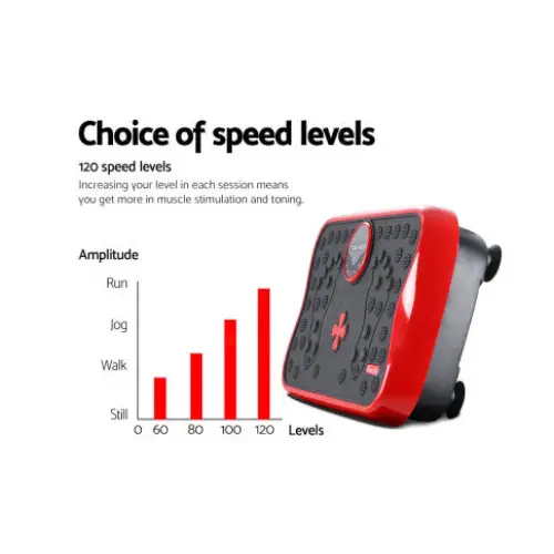 Everfit Vibration Machine Platform in Red