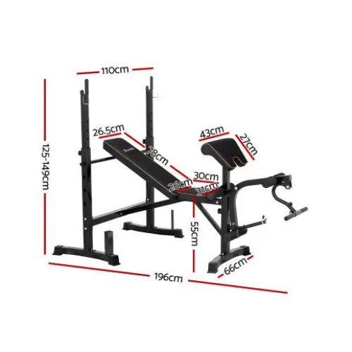 Everfit 10-in-1 Weight Bench Press