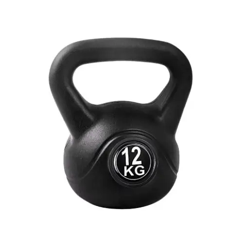 Everfit 12kg Kettlebell Weight Lifting Bench Dumbbells Kettle Bell Gym Home