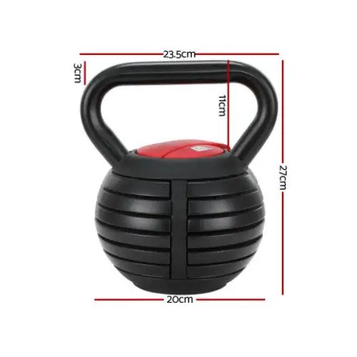 Everfit 18kg Adjustable Kettlebell (Removable Weights)