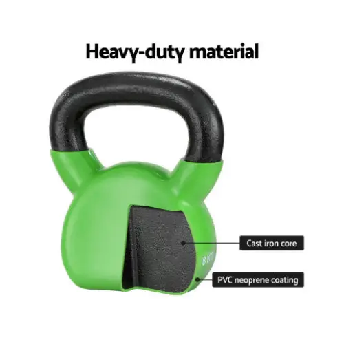 Everfit 8kg Cast Iron Kettlebell