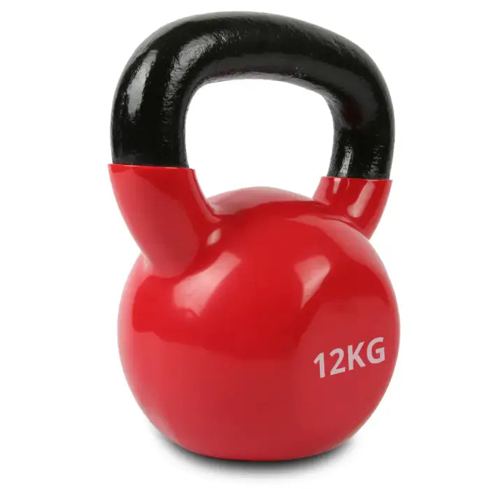 Cortex 12kg Vinyl Dipped Cast Iron Kettlebell