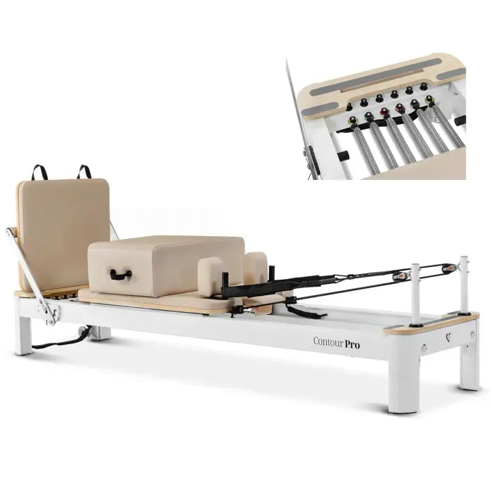 Lifespan Fitness Contour PRO Pilates Reformer Bed