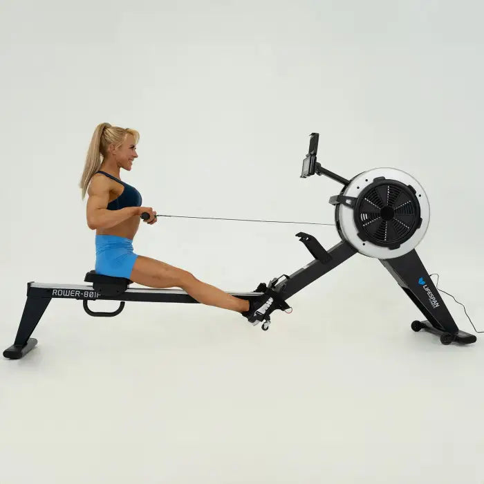 Lifespan Fitness Rower-801F Air and Magnetic Rowing Machine