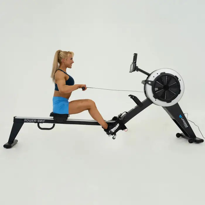 Lifespan Fitness Rower-801F Air and Magnetic Rowing Machine