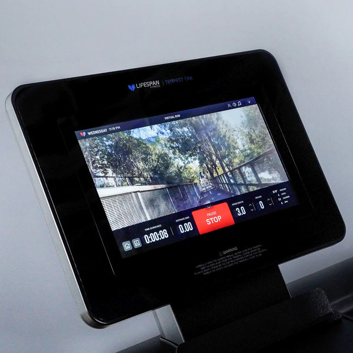 Lifespan Tempest CRX Commercial Smart Treadmill with 15.6" TFT Touch Display