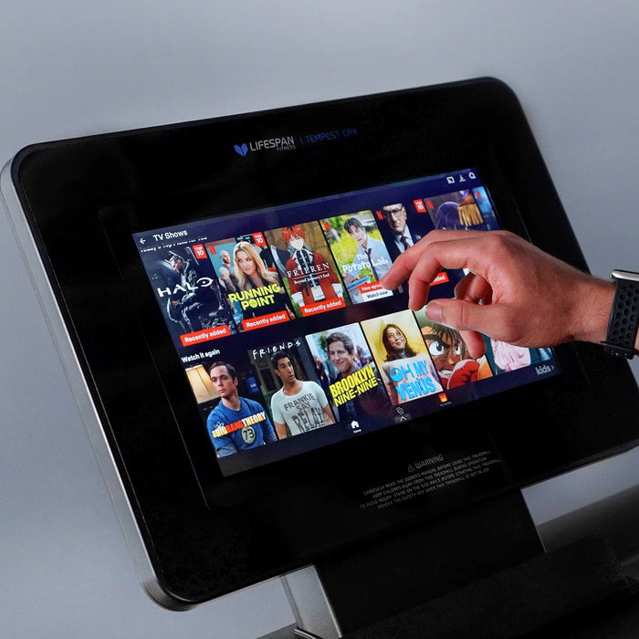 Lifespan Tempest CRX Commercial Smart Treadmill with 15.6" TFT Touch Display