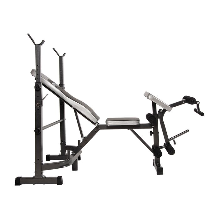 Multi Station Home Gym Weight Bench Press Leg Equipment Set