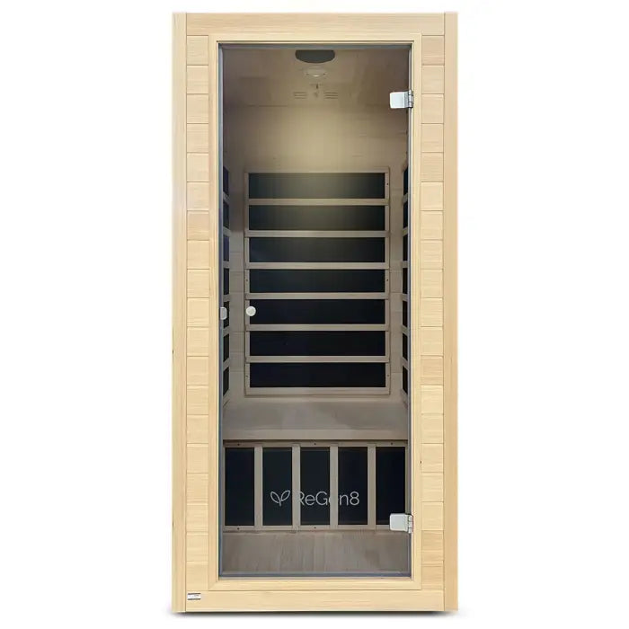 REGEN8 Solo - 1 Person Hemlock Infrared Sauna