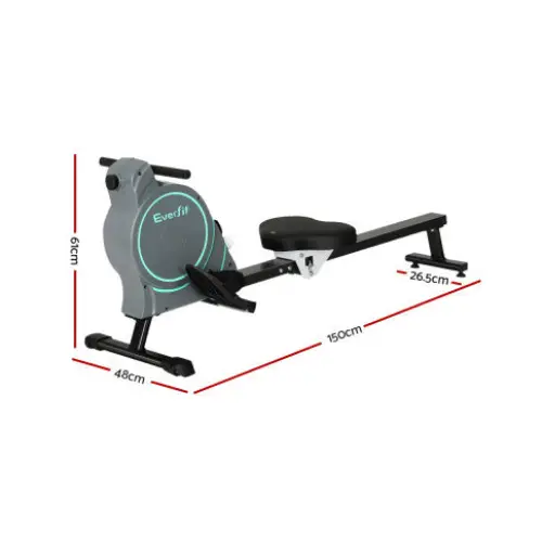 Everfit Cardio Magnetic Rower with Bluetooth APP