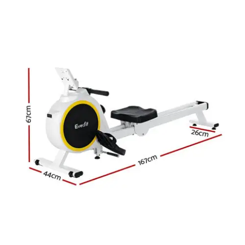 Everfit Cardio Magnetic Rower Machine