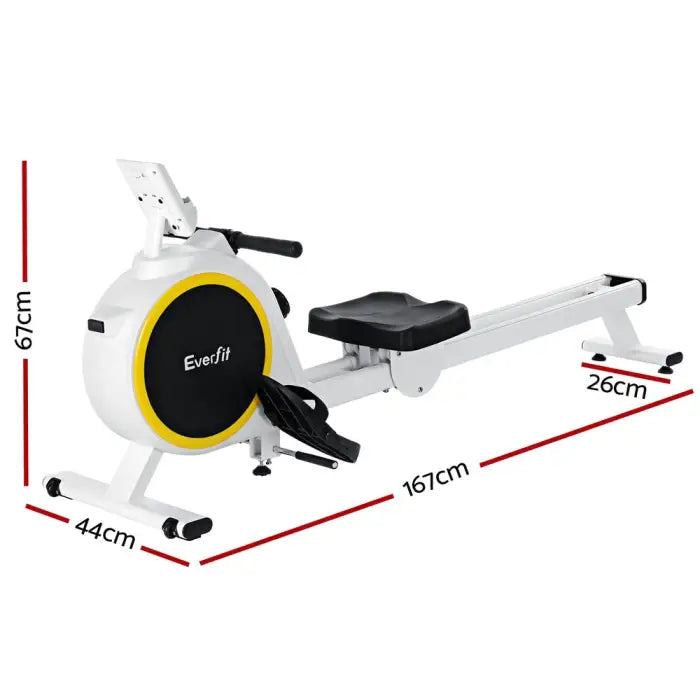 Everton Rowing Machine Everfit Cardio Magnetic Rower Machine — Fitness At Home