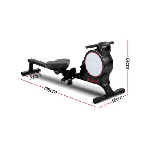 Everfit Magnetic Flywheel Rowing Machine — Fitness At Home