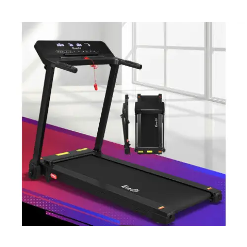 Everfit Electric Foldable Home Gym Treadmill - Black