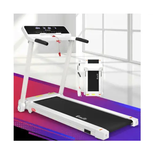 Everfit Electric Foldable Home Gym Treadmill - White