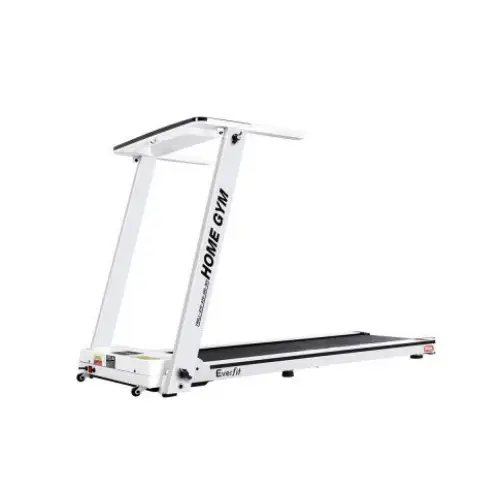 Everfit Treadmill Folding 12 Programs 120kg Max Weight in White