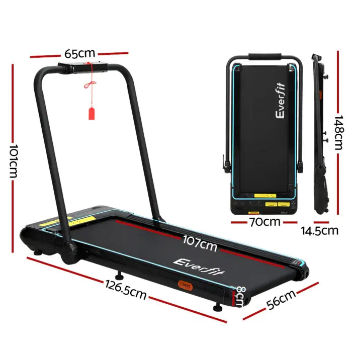 Everfit Electric Walking Pad Treadmill with Remote Control
