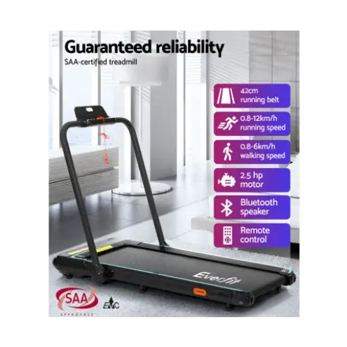 Everfit Electric Walking Pad Treadmill with Remote Control