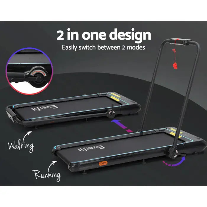 Everfit Electric Walking Pad Treadmill with Remote Control